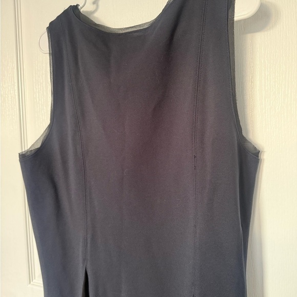 Simply Vera Vera Wang Black Sheath Midi Dress - Picture 8 of 9